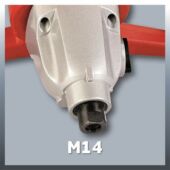 Kép 10/10 - Einhell TE-MX 1600-2 CE festék és malter keverőgép, 1.6kW, M14