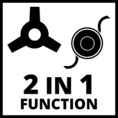 Kép 8/10 - Einhell GC-BC 25/1 I AS benzines kasza, 25.4cm³, 600W, 42cm