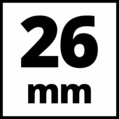 Kép 10/18 - Einhell Professional akkus fúrókalapács TP-HD 18/26 D Li BL - Solo, Power X-Change