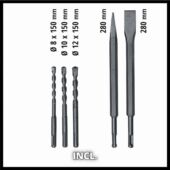 Kép 14/14 - Einhell TE-RH 32 4F Kit fúrókalapács, SDS-Plus, 1.25kW, 32mm