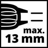 Kép 5/11 - Einhell TE-ID 500 E ütvefúró 500W, 1.5-13mm