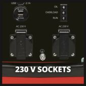 Kép 3/6 - Einhell TC-IG 2000 áramfejlesztő, 7.8A, 2.0kW
