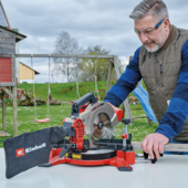 Kép 3/10 - Einhell TE-MS 18/210 Li-Solo akkus gérvágó fűrész, 18V, 21cm (akku és töltő nélkül), Power X-Change