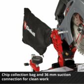 Kép 7/10 - Einhell TE-MS 18/210 Li-Solo akkus gérvágó fűrész, 18V, 21cm (akku és töltő nélkül), Power X-Change