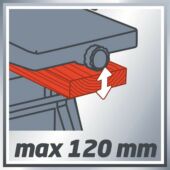 Kép 3/13 - Einhell TC-SP 204 vastagoló asztali gyalu 1500W 204mm