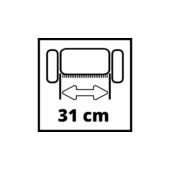 Kép 10/12 - Einhell GC-SA 1231/1 elektromos gyeplazító-szellőztető