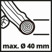 Kép 6/8 - Einhell GC-KS 2540 elektromos késes ágaprító, 2.0kW, 40mm