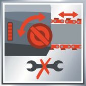 Kép 5/12 - Einhell GC-EC 750 T elektromos magassági ágvágó láncfűrész, 750W, 200mm