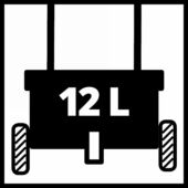 Kép 9/9 - Einhell GC-SR 12 szórókocsi 12 liter