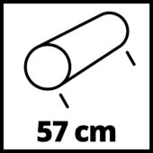 Kép 5/7 - Einhell GC-GR 57 gyephenger 57x32cm, 46L