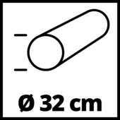 Kép 6/7 - Einhell GC-GR 57 gyephenger 57x32cm, 46L