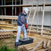 Kép 2/16 - Einhell GP-EA 18/150 Li BL-Solo akkus talajfúró 150mm, 18V (akku és töltő nélkül)