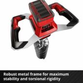 Kép 10/16 - Einhell GP-EA 18/150 Li BL-Solo akkus talajfúró 150mm, 18V (akku és töltő nélkül)