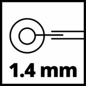 Kép 10/19 -  Einhell GC-ET 4530 SET fűszegélynyíró damiltekerccsel, 300mm, 450W