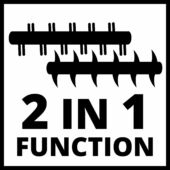 Kép 2/14 - Einhell GE-SA 1433 Talajlazító és Fűszellőztető 1400W / 33cm