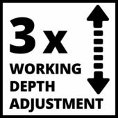 Kép 3/14 - Einhell GE-SA 1433 Talajlazító és Fűszellőztető 1400W / 33cm