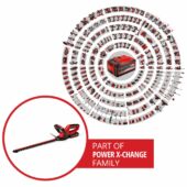 Kép 2/15 - Einhell GE-CH 1846 Li Kit (1x2,0Ah) Akkus sövényvágó, Power X-Change, 46 cm