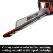 Kép 4/15 - Einhell GE-CH 18/60 Li-Solo sövényvágó, 18V, 60cm (akku és töltő nélkül) Power X-Change
