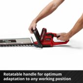 Kép 6/15 - Einhell GE-CH 18/60 Li-Solo sövényvágó, 18V, 60cm (akku és töltő nélkül) Power X-Change