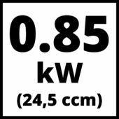 Kép 8/13 - Einhell GE-PH 2555 A benzinmotoros sövényvágó 850W