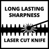 Kép 13/13 - Einhell GE-PH 2555 A benzinmotoros sövényvágó 850W