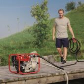 Kép 9/9 - Einhell GE-PW 46 benzines szivattyú, 208cm³, 4.6kW, 6.5m, 2.5bar