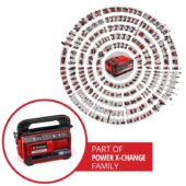 Kép 3/6 - Einhell Pressito 18/25 Akkus kompresszor, Power X-Change