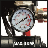 Kép 3/12 - Einhell TE-AC 6 Silent kompresszor, 550W / 6L / 8bar