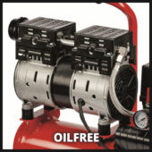 Kép 5/12 - Einhell TE-AC 6 Silent kompresszor, 550W / 6L / 8bar