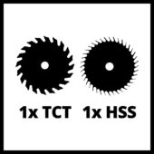 Kép 7/12 - Einhell TE-CS 18/89 Li - Solo Akkus mini kézi körfűrész, Power X-Change