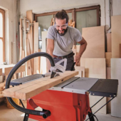 Kép 7/12 - Einhell TC-TS 2025/2 U asztali körfűrész, 250mm, 1800W