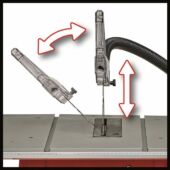 Kép 3/12 - Einhell TC-TS 2025/2 U asztali körfűrész, 250mm, 1800W