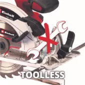 Kép 5/7 - Einhell TE-CS 18/165-1 Li-Solo akkus körfűrész, 18V 16.5cm (akku és töltő nélkül), Power X-Change
