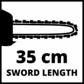 Kép 10/12 - Einhell GC-EC 1935 láncfűrész, 32.5cm, 1.9kW