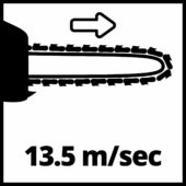 Kép 10/14 - Einhell GH-EC 2040 elektromos láncfűrész, 2.0kW, 375mm