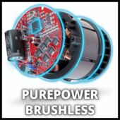 Kép 6/19 - Einhell AXXIO 18/115 Q akkus sarokcsiszoló, 18V, 115mm (akku és töltő nélkül), Power X-Change