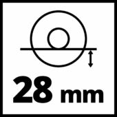 Kép 19/19 - Einhell AXXIO 18/115 Q akkus sarokcsiszoló, 18V, 115mm (akku és töltő nélkül), Power X-Change