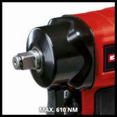 Kép 5/8 - Einhell TC-PW 610 Compact pneumatikus csavarkulcs, 8bar, 610Nm