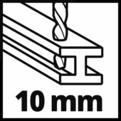 Kép 8/13 - Einhell TC-ID 720/1 E ütvefúrógép szett, 1.5-13mm, 720W