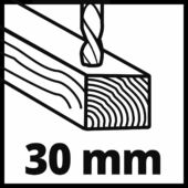 Kép 11/13 - Einhell TC-ID 720/1 E ütvefúrógép szett, 1.5-13mm, 720W