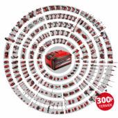 Kép 4/4 - Einhell Boostcharger Starter-Kit akku és töltő szett, 18V, 4.0-6.0Ah Power X-Change