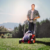 Kép 12/14 - Einhell GE-CM 43 Li M Kit akkus fűnyíró Power X-Change