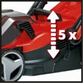 Kép 2/9 - Einhell PXC GE-CM 36/34-1 Li-Solo akkus fűnyíró, 2x18V, 33.5cm, 30L (akku és töltő nélkül)