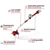 Kép 6/13 - Einhell GE-CT 36/30 Li E Solo akkumulátoros fűkasza (3411300) - Power X-Change