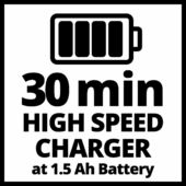 Kép 15/18 - Einhell TE-CD 18/2 Li Kit Akkus fúró-csavarozó 18V 1,5Ah Power X-Change