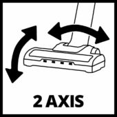 Kép 17/18 - Einhell TE-SV 18 Li-Solo akkumulátoros rúdporszívó, Power X-Change