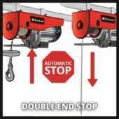 Kép 6/13 -  Einhell TC-EH 500 drótköteles emelő, csörlő, 230V, 800W
