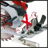 Kép 7/8 - Einhell TE-CS 18/150 Li-Solo akkus kézi körfűrész, 18V, 15cm (akku és töltő nélkül)Power X-Change