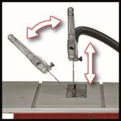 Kép 5/11 - Einhell TC-TS 2025/3 eco Asztali körfűrész 1800W