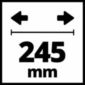 Kép 7/14 - Einhell TC-SB 245 L szalagfűrész 400W, 245mm